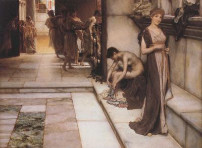Alma-Tadema, Sir Lawrence An Apodyterium (mk23) Germany oil painting art